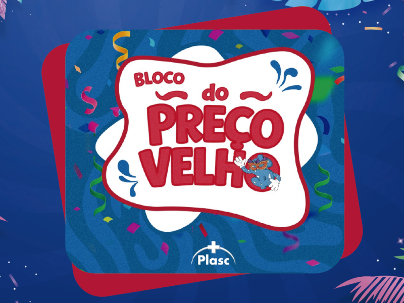 O Bloco do Preço Velho já está na rua, e no ritmo do Carnaval, quem garante economiza