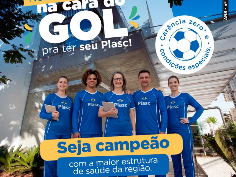 Entre para o Time PLASC e aproveite as condições especiais