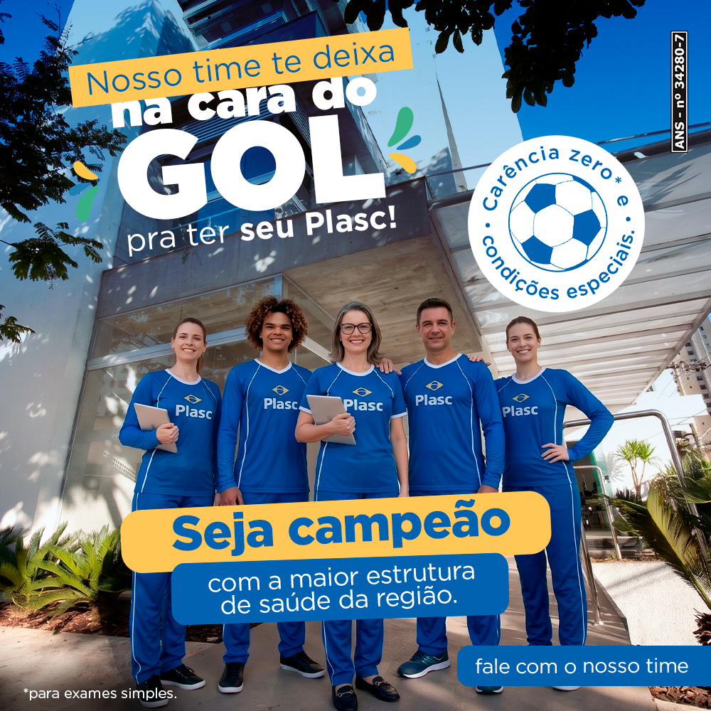 Entre para o Time PLASC e aproveite as condições especiais